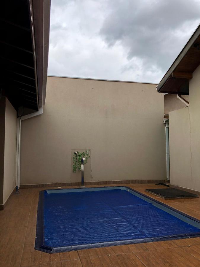 Casa Temporada Olimpia 8 Pessoas Com Piscinaヴィラ エクステリア 写真